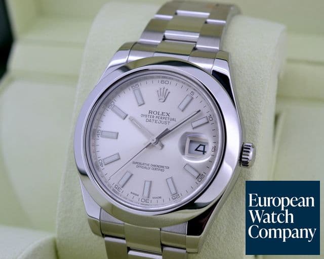 Image of Rolex Datejust II SS Silver Dial 