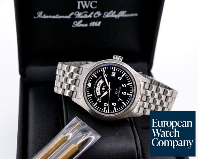 Image of IWC UTC Black Dial SS / SS