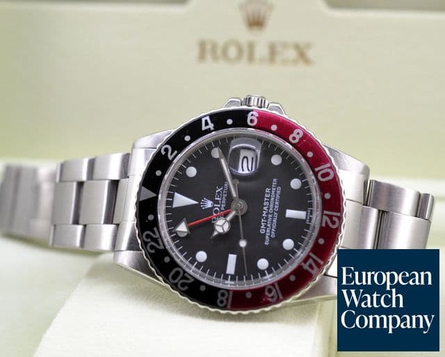 Image of Rolex GMT Master Black Dial "Coke Bezel" Circa 1969   