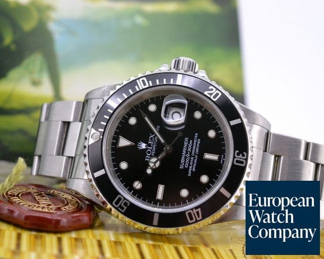 Image of Rolex Submariner SS Black Dial 