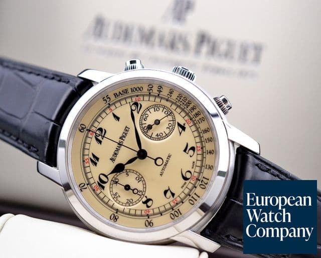 Image of Audemars Piguet Jules Audemars Chronograph 18K White Gold UNWORN