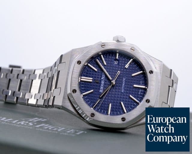 Image of Audemars Piguet Royal Oak Blue Dial Boutique Only SS / SS 41MM
