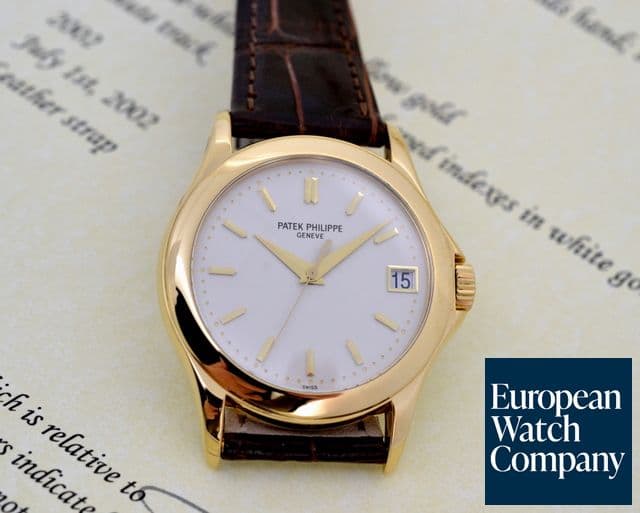 Image of Patek Philippe Calatrava Automatic 18K Yellow Gold