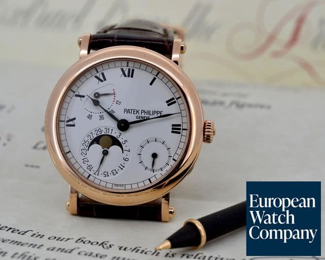 Image of Patek Philippe Power Reserve Moonphase 18K Rose Gold 