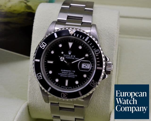 Image of Rolex Submariner SS Black Dial 