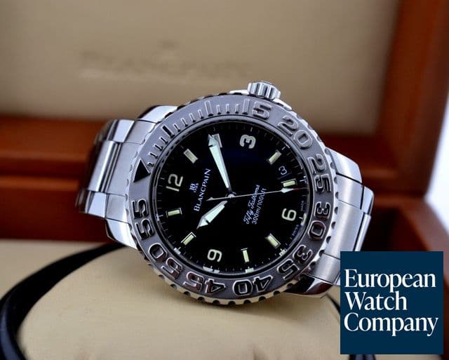 Image of Blancpain Fifty Fathoms Trilogy Collection SS / SS