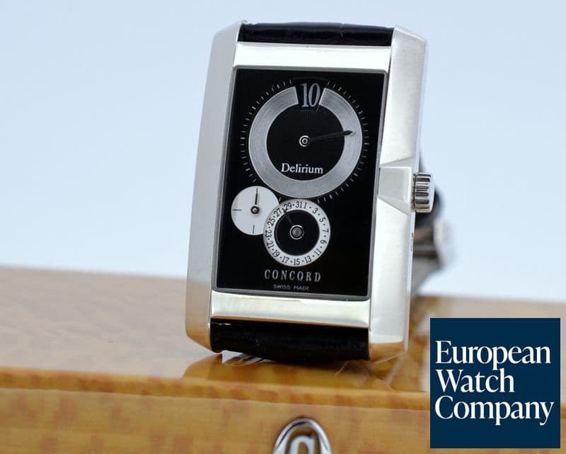 Image of Concord Delirium 18K White Gold Manual Wind La Nuit              