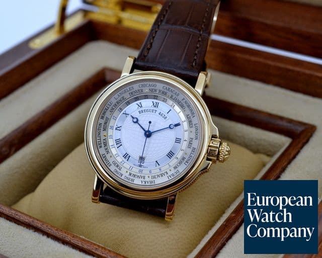 Image of Breguet Marine Hora Mundi 18K Yellow Gold 
