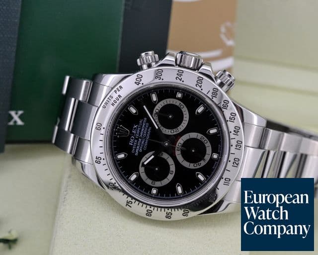 Image of Rolex Daytona SS Black Dial 