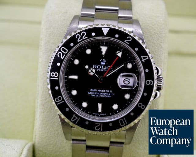 Image of Rolex GMT Master II Black Bezel SS / SS