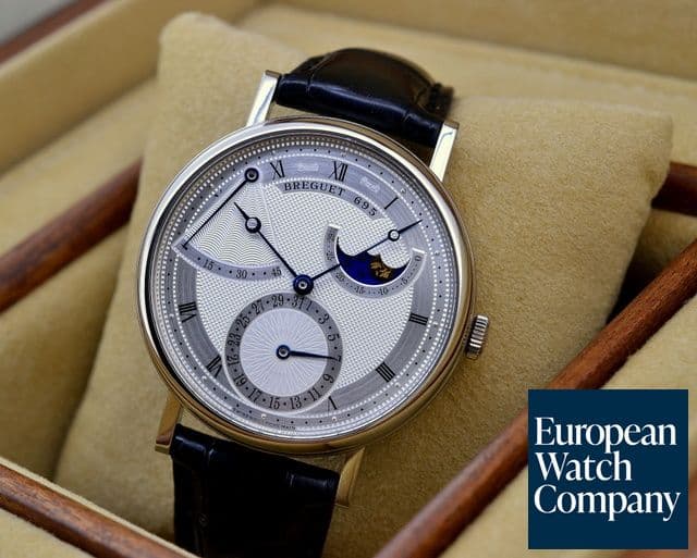 Image of Breguet Classique Power Reserve Moon 18K White Gold 
