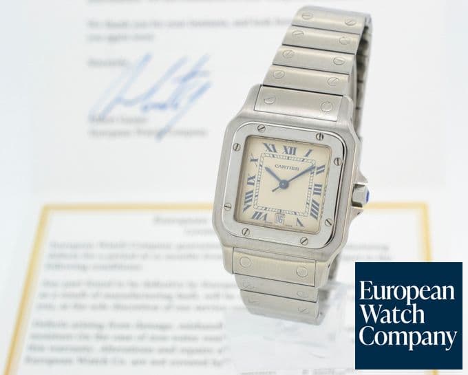 Image of Cartier Santos Quartz SS / SS 