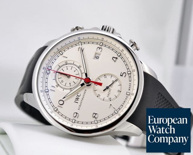 Image of IWC Portuguese Yacht Club Flyback SS Silver Dial 