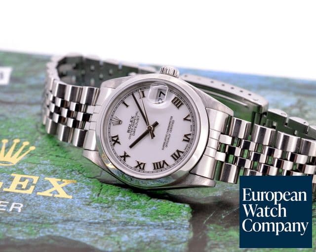 Image of Rolex Datejust Midsize SS White Dial / Jubilee
