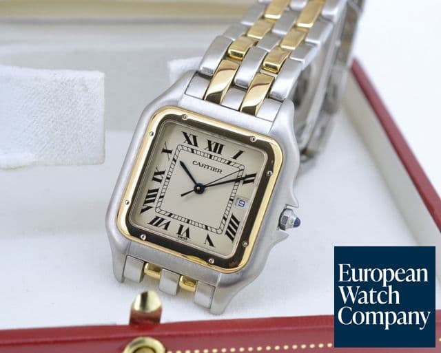 Image of Cartier Panthere Large Quartz 18K Yellow Gold / SS 

