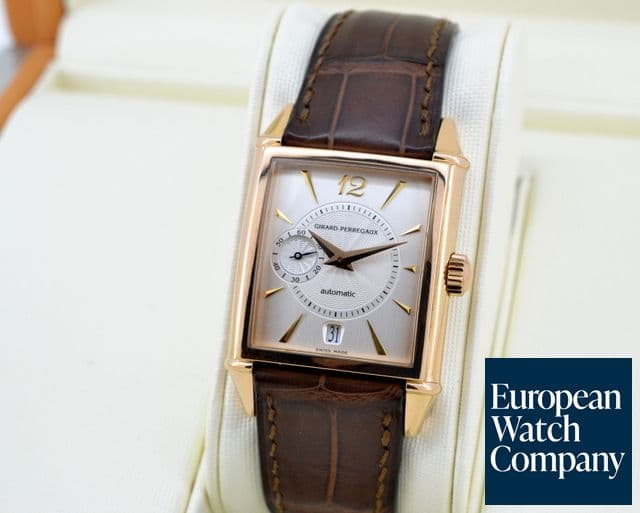 Image of Girard Perregaux Vintage 1945 Automatic 18K Rose Gold