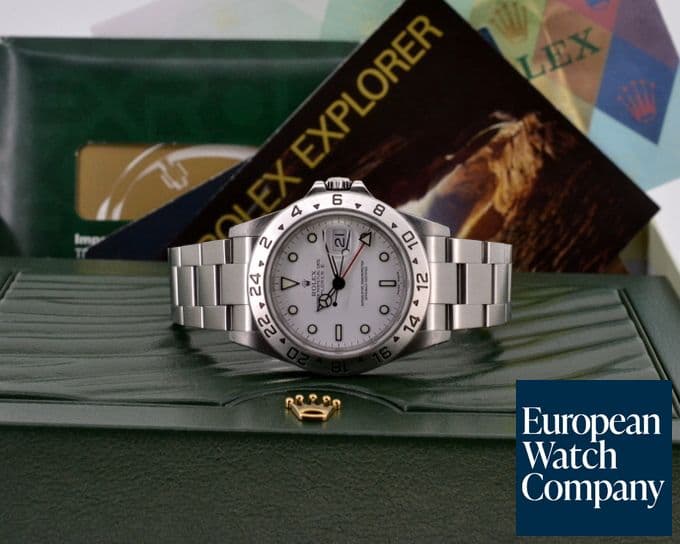 Image of Rolex Explorer II White Dial 