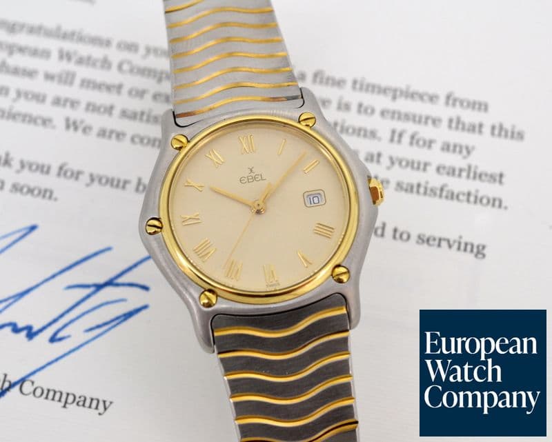 Image of Ebel Classic Sports Wave 18K Yellow Gold / SS