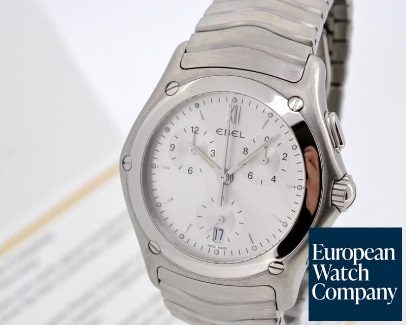 Image of Ebel Classic Wave Chronograph Quartz SS / SS