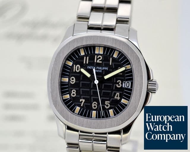 Image of Patek Philippe Aquanaut Automatic Black Dial SS / SS