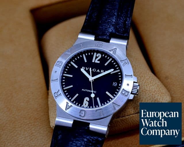 Image of Bulgari Diagono 
Automatic 18K White Gold / Black Dial