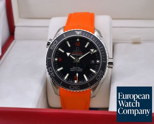Image of Omega Seamaster Planet Ocean SS / Orange Rubber UNWORN