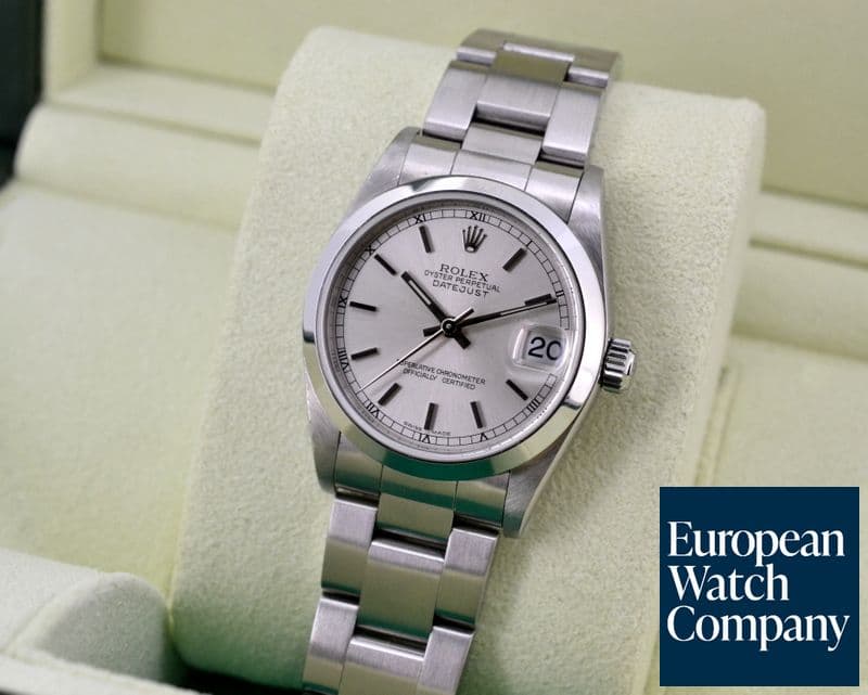 Image of Rolex Datejust Midsize Oyster Silver Dial