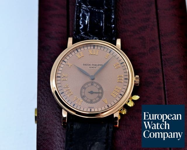 Image of Patek Philippe Calatrava Rose Dial 18K Rose Gold Manual Wind 