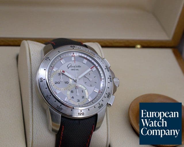 Image of Glashutte Original Sport Evolution Chronograph SS / Kevlar