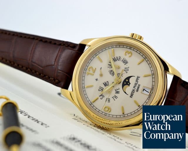 Image of Patek Philippe Annual Calendar Cream Dial 18K Yellow Gold