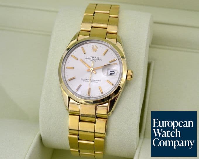 Image of Rolex Oyster Perpetual Date White Dial 