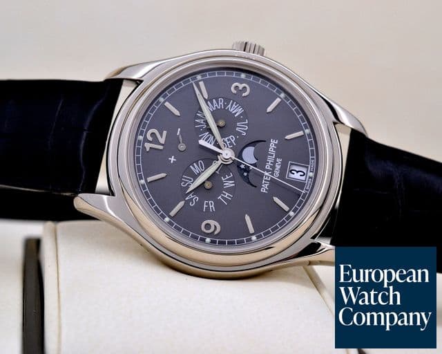 Image of Patek Philippe Annual Calendar 18K White Gold Gray Dial 