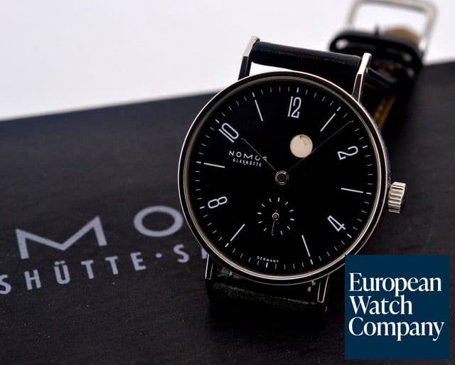 Image of Nomos Tangente Gangreserve SS Black Dial 