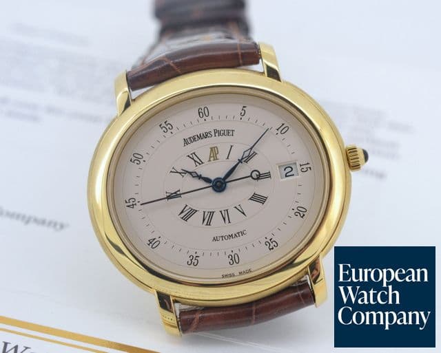 Image of Audemars Piguet Millenary 18K Yellow Gold Silver Dial