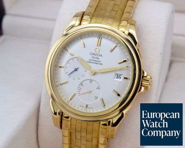 Image of Omega De Ville Co Axial Power Reserve 18K Yellow Gold / Yellow Gold Bracelet 