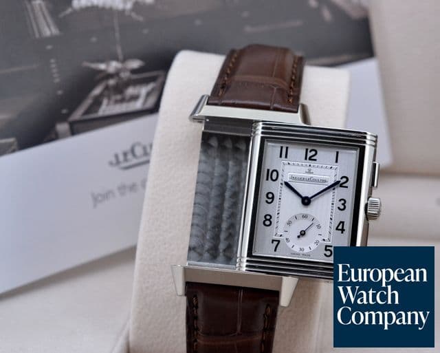 Image of Jaeger LeCoultre Reverso Duo Night / Day Manual Wind SS UNWORN
