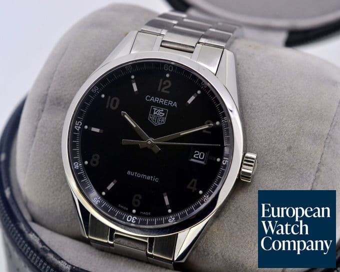 Image of TAG Heuer Carrera Automatic SS Black Dial 38.5MM