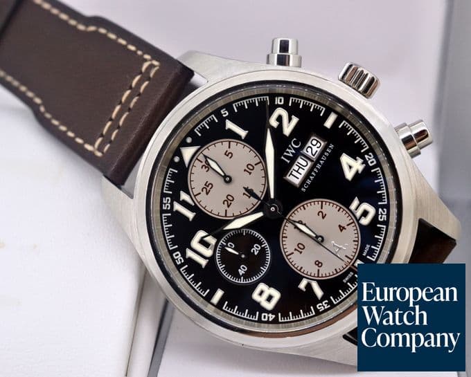 Image of IWC Pilot Saint Exupery Chronograph SS Limited
