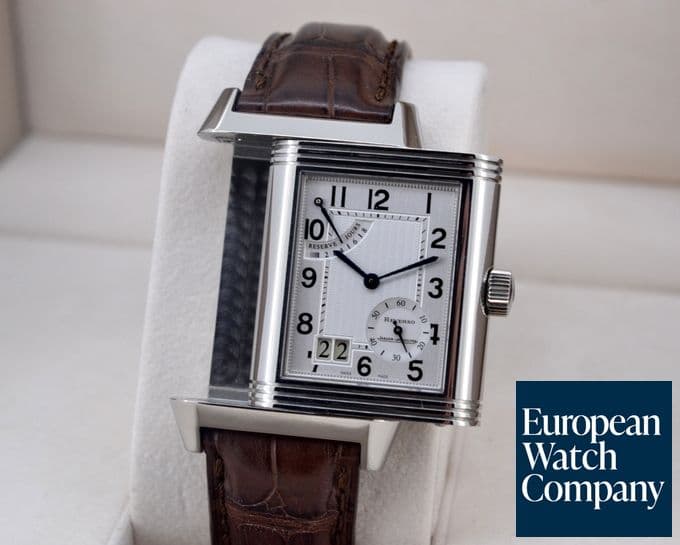 Image of Jaeger LeCoultre Grande Date Reverso SS / Alligator 