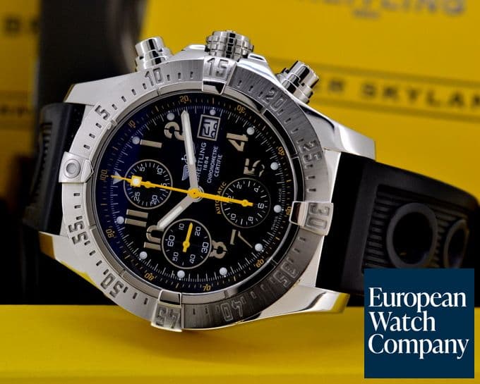 Image of Breitling Avenger Skyland "Code Yellow" SS / Rubber