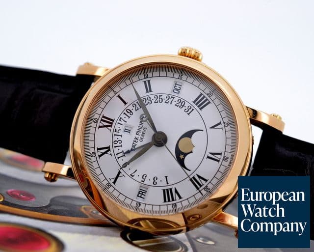 Image of Patek Philippe Retrograde Perpetual Calendar White Dial 18K RG