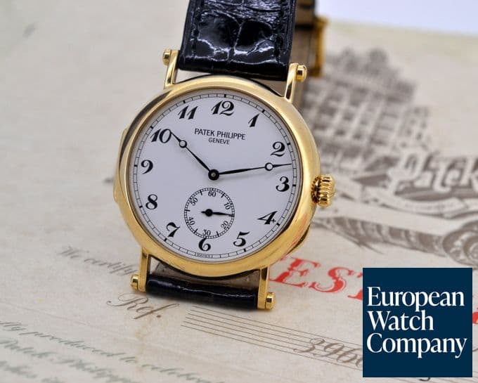 Image of Patek Philippe Calatrava '150th Anniversary' 18K Yellow Gold