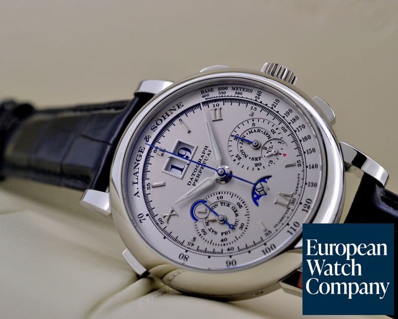Image of A. Lange and Sohne Datograph Perpetual Calendar Chronograph Platinum UNWORN