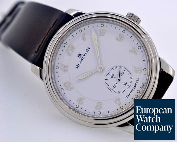 Image of Blancpain Ultra Thin White Dial
Manual Wind Chronometer SS