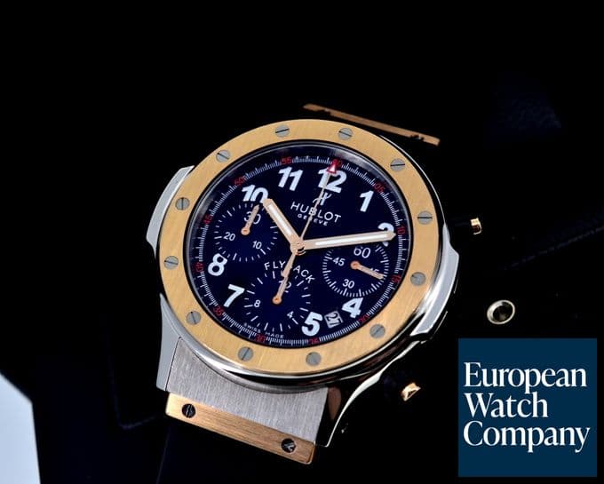 Image of Hublot SuperB Flyback Chronograph SS / 18K RG