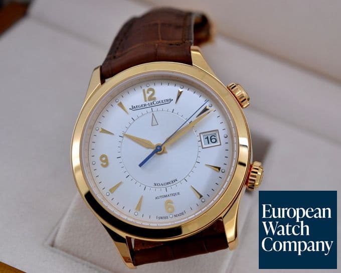Image of Jaeger LeCoultre Master Memovox 18K RG Silver Dial UNWORN