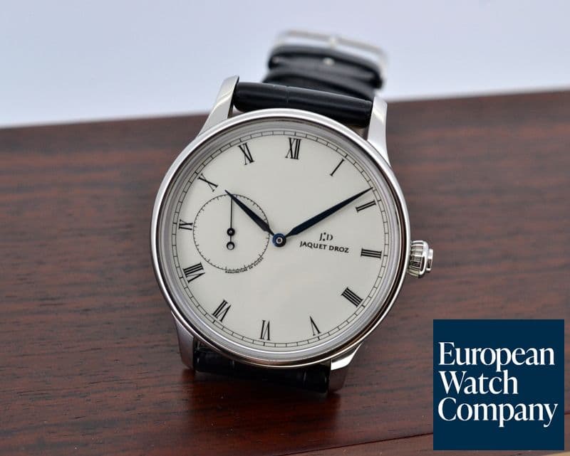 Image of Jaquet Droz Grande Heure Minute SS Enamel Dial 