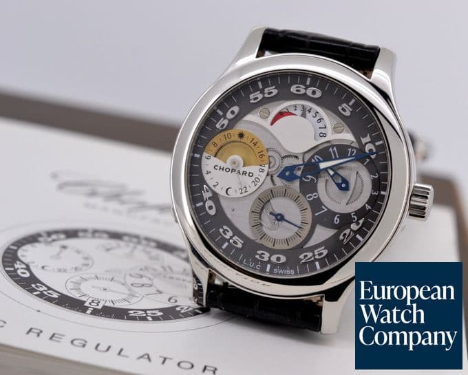 Image of Chopard L.U.C Tech Regulator GMT SS Silver / Grey Dial 