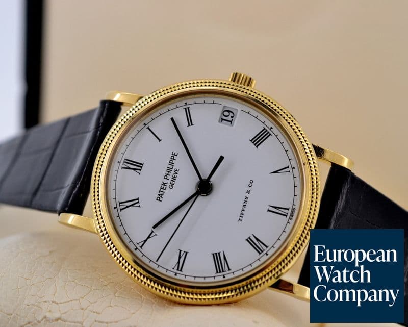 Image of Patek Philippe Calatrava 18K Yellow Gold Automatic Tiffany Dial 