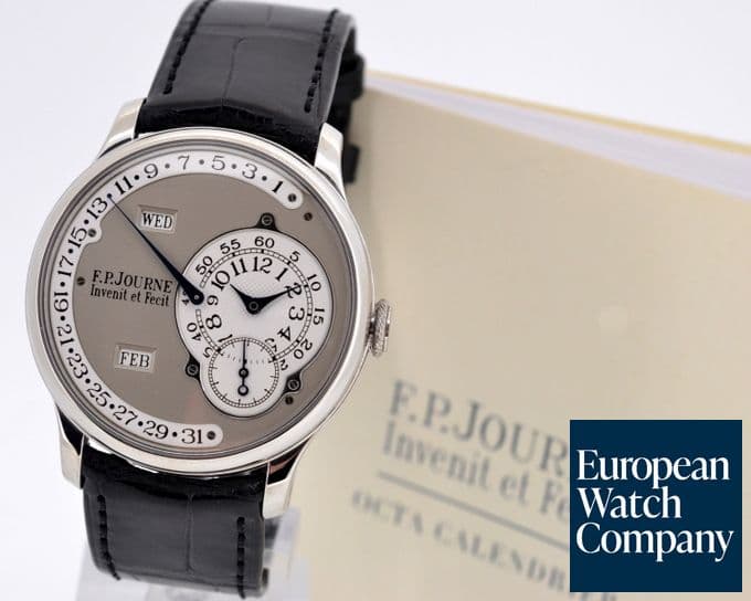 Image of F. P. Journe Octa Calendrier Platinum / Silver Dial 38MM